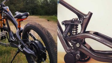 carbon-electric bike