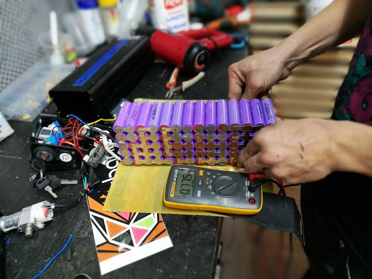 ebike battery panasonic cells