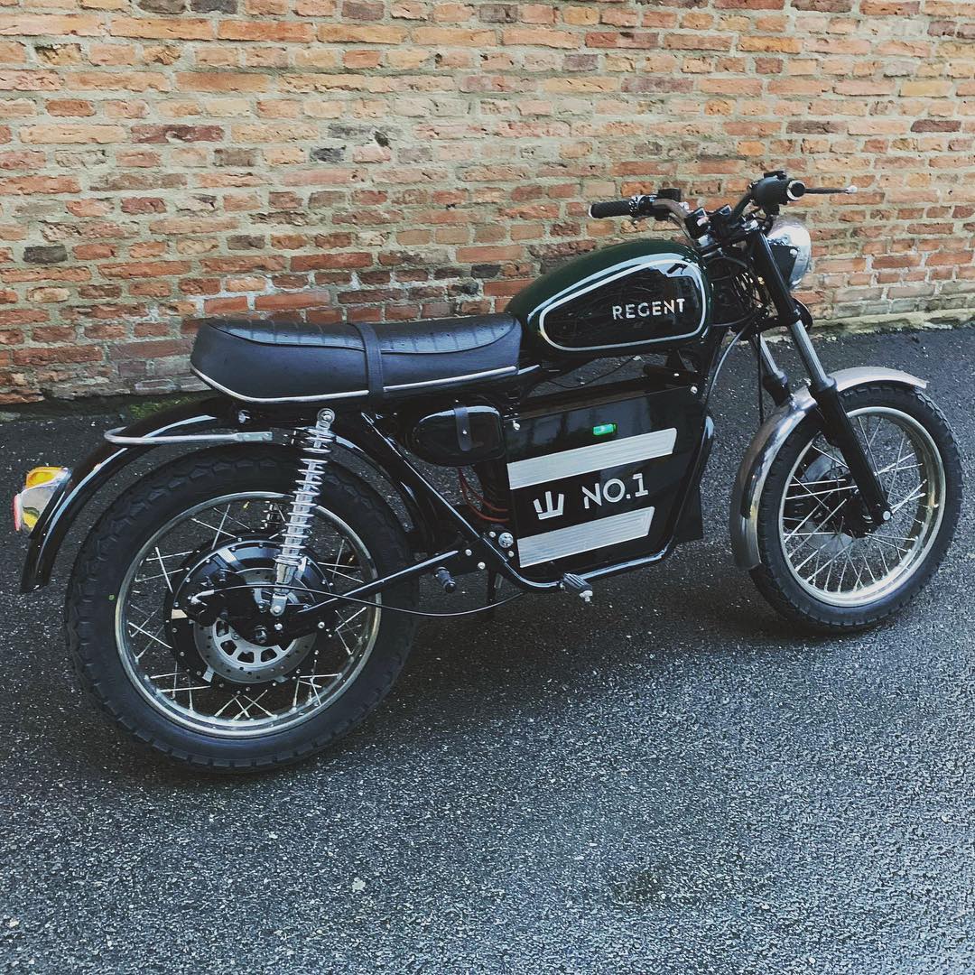 classic electric motorbike