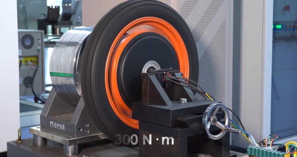 300 Nm 22 inch challenger electric motor