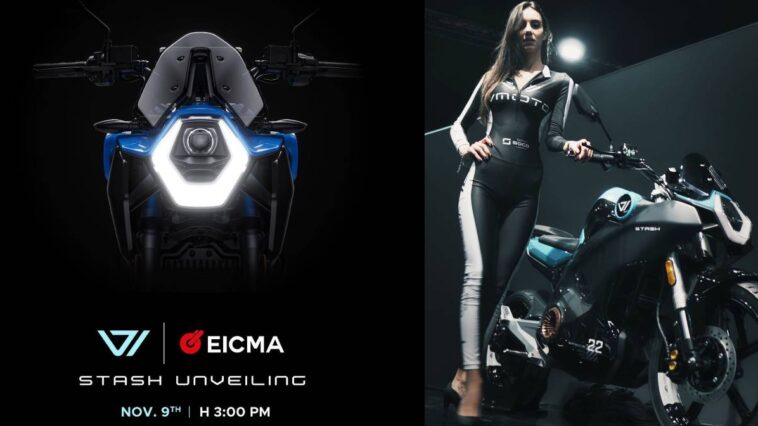 VMOTO electric dirtbike and electric motorcycle eicma 2022.